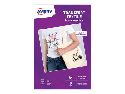 Avery Transfert Textile