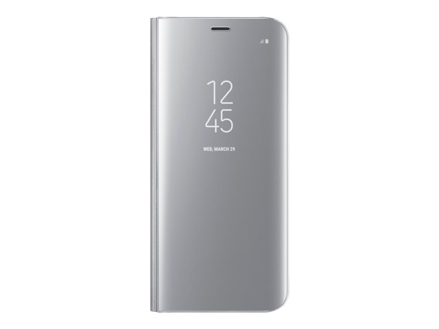 Samsung Clear View Standing Cover EF-ZG950<br>pour Galaxy S8  argenté