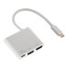 Hama 3in1 USB-C Multiport Adapter for USB 3.1 HDMI and USB-C