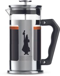 BIALETTI Cafetière à piston French Press Preziosa 1 Litre BIAFP8
