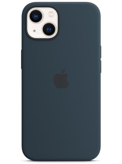 APPLE iPhone 13 Silicone bleu nuit MagSafe