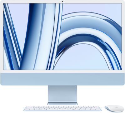 APPLE iMac 24' M3 8Go 256Go CPU 8 GPU 10 Bleu