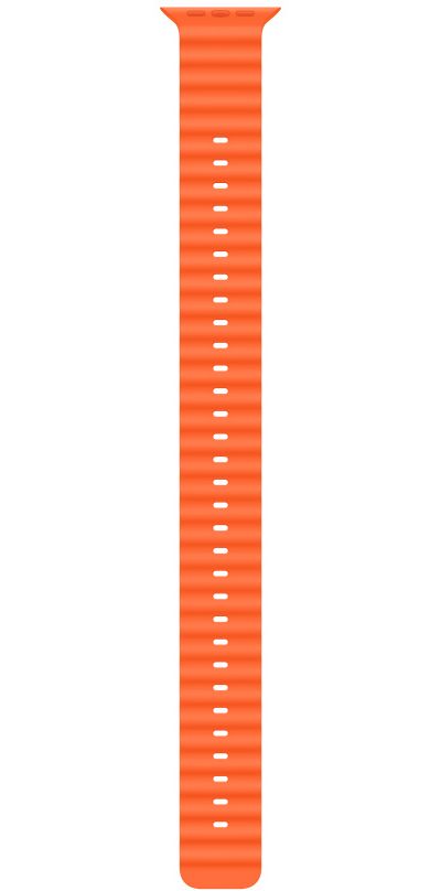 APPLE 49mm Extension bracelet Océan Orange