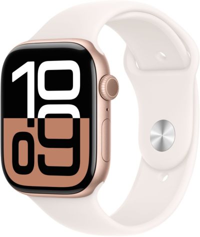 APPLE WATCH Serie 10 42mm Alu/Or Rose S/M