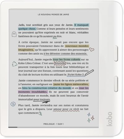 KOBO Libra Colour Blanche