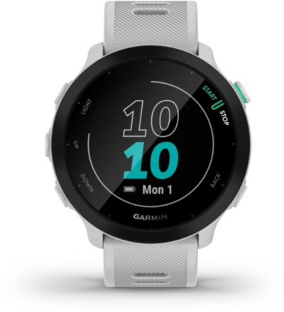 GARMIN FORERUNNER 55 Blanche