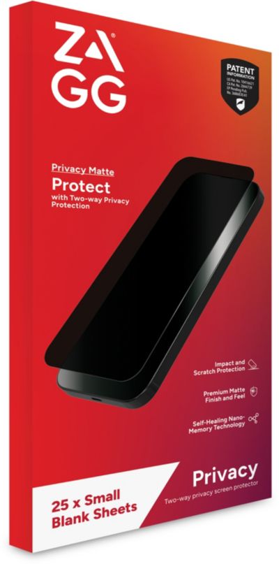 ZAGG1 Smartphone privacy matte jusqu'a 6.9''