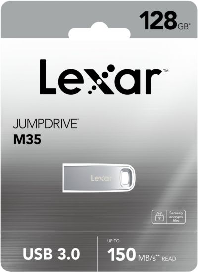 LEXAR 128go JumpDrive 3.0 M35 Gris