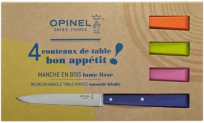 OPINEL Bon appétit Pop 4 couteaux de table