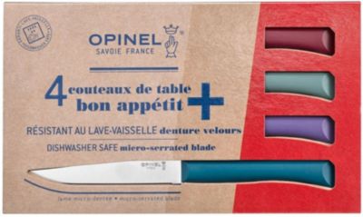 OPINEL Bon Appétit + Glam 4 couteaux de table