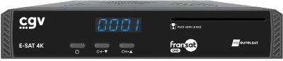 CGV enregistreur satellite UHD 4K