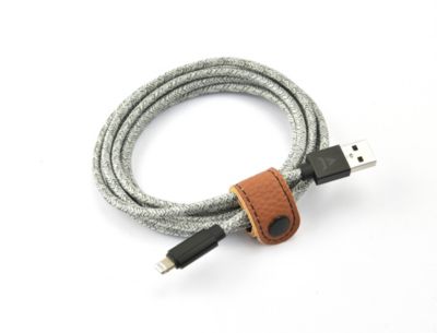 ADEQWAT vers USB 2m gris certifié Apple