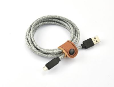 ADEQWAT vers USB gris 2m tréssé