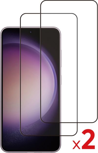 Essentielb Samsung S24 verre trempé X2