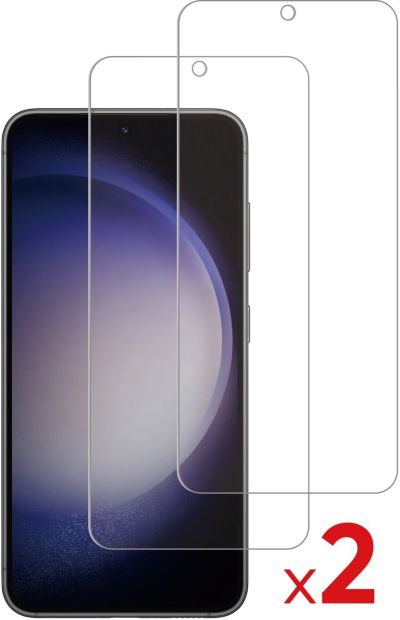 ESSENTIELB Samsung S23FE verre trempé X2
