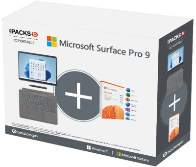 MICROSOFT Pack Surface Pro 9 I5 8Go 256Go EVO