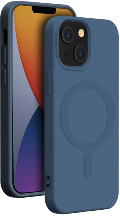 BIGBEN CONNECTED iPhone 14 Plus MagSafe silicone bleu