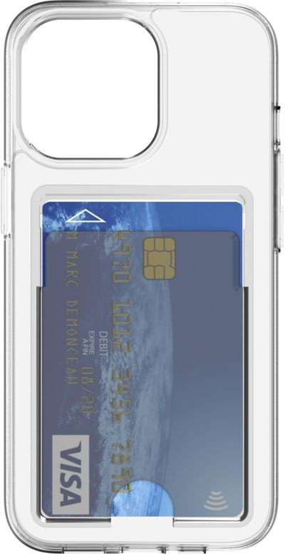 BIGBEN CONNECTED iPhone 14 Pro transparent porte cartes