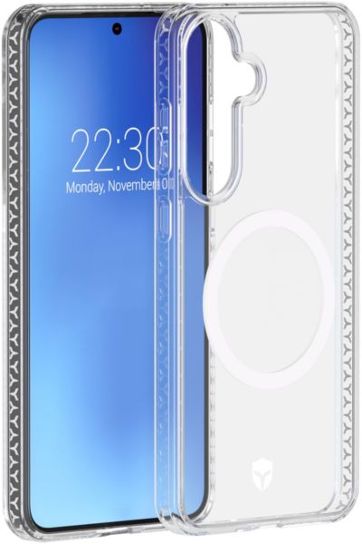 FORCE CASE Samsung S25 Magnet Transparent