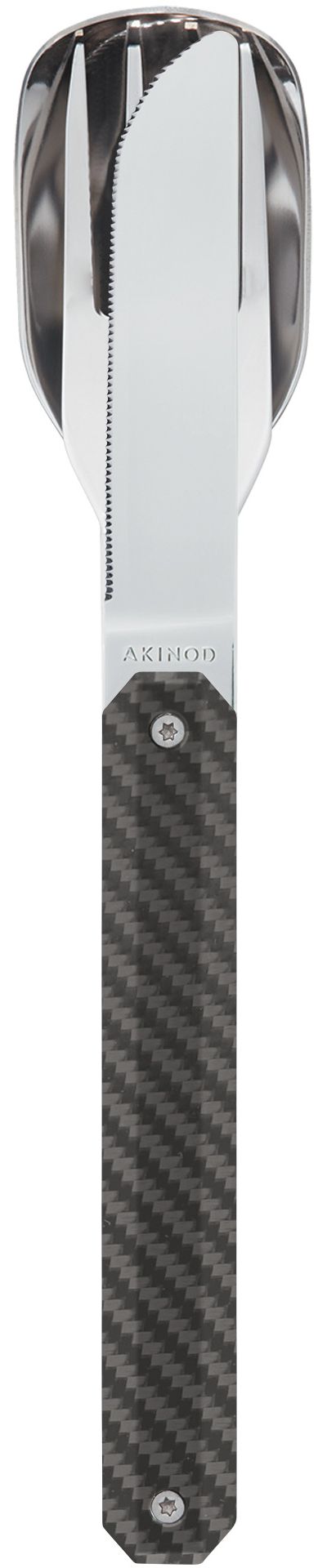 AKINOD 3 couverts droits 12h34 carbone