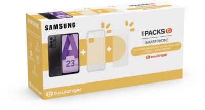 SAMSUNG Pack A23 + Coque + Verre trempé