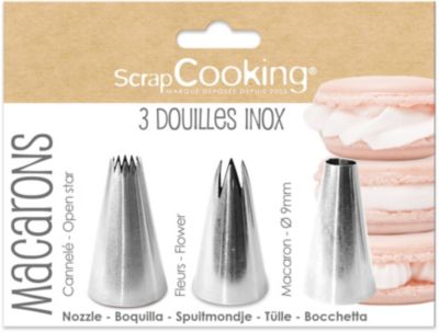 SCRAPCOOKING lot de 3 à macarons