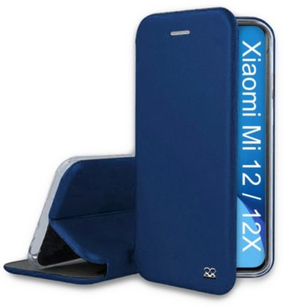 IBROZ Xiaomi 12/12x Etui Cuir Bleu
