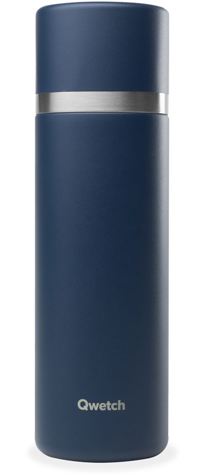 QWETCH inox isotherme Matt Bleu Marine 750ml