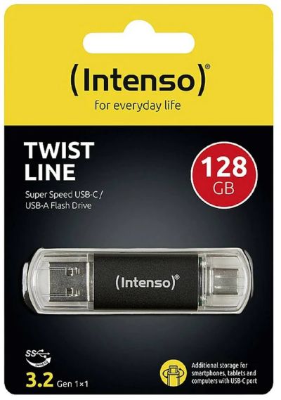 INTENSO 128go TWIST LINE Flash drive 3.2