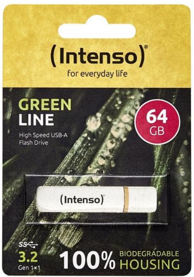 INTENSO 64go GREEN LINE Flash drive 3.2