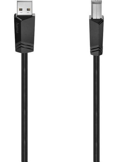 HAMA Câble USB 2.0 AB noir 1.50m