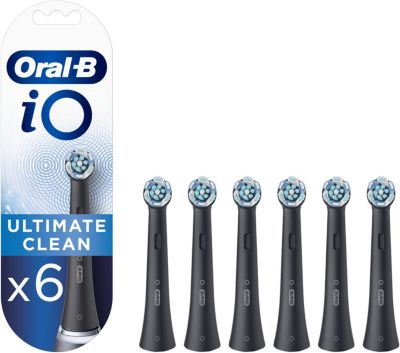 ORAL B 6 XL Pack iO Ultimate Clean (Black)
