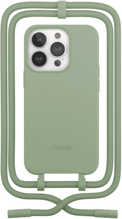 WOODCESSORIES iPhone 14 Pro Tour de cou vert