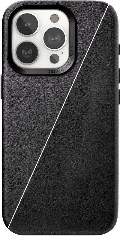 WOODCESSORIES Iphone 15 Pro Max Cuir noir