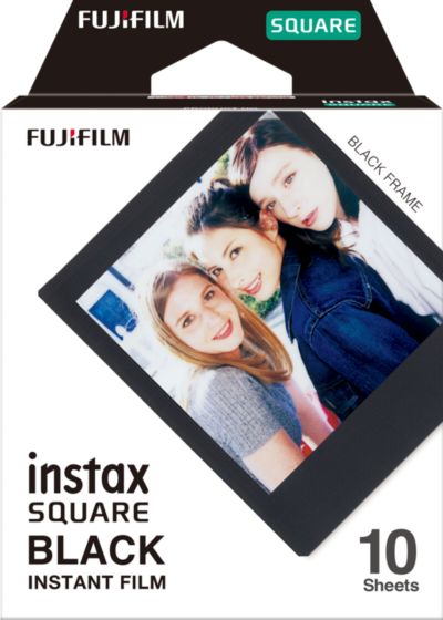 FUJIFILM Instax Square Black (x10)
