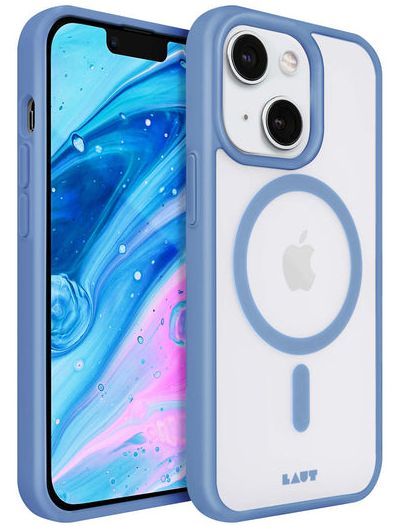 LAUT iPhone 14ProMax MagSafe transparent/bleu