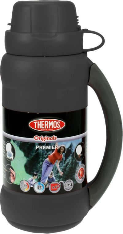 THERMOS Premier Bouteille Isolante 0.75L Noir