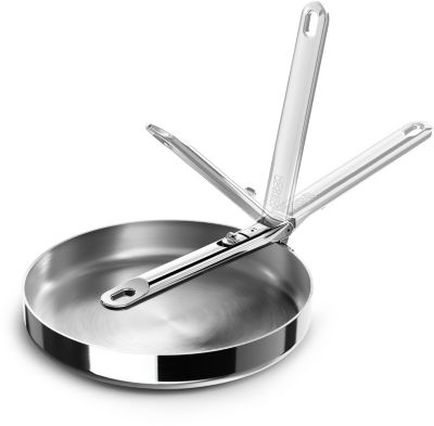 JOSEPH JOSEPH 24cm avec poignée retractable inox
