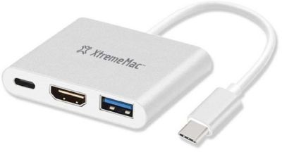 XTREMEMAC type C 3 ports HDMI + USB A + USB C PD