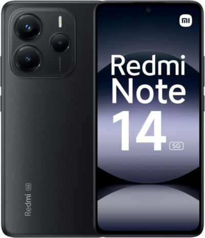 XIAOMI Redmi Note 14 Noir 256Go 5G