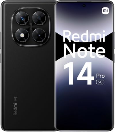 XIAOMI Redmi Note 14 Pro Noir 256Go 5G