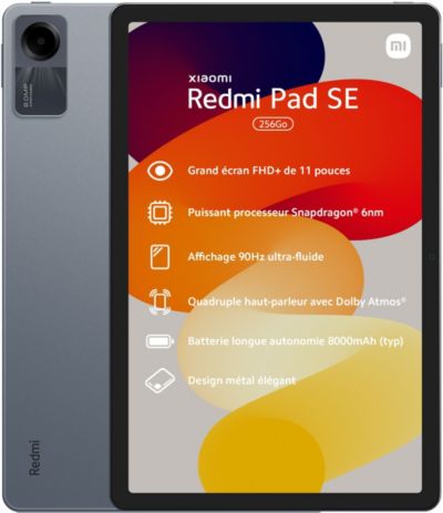 XIAOMI Redmi Pad SE 256Go Gris