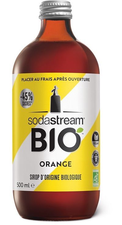 SODASTREAM Sirop Bio Orange 500ml