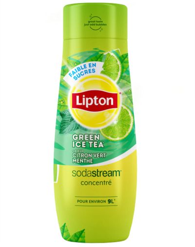 SODASTREAM lipton ice tea saveur menthe citron vert