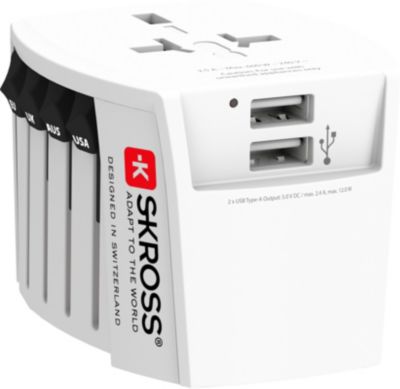 SKROSS Secteur MUV 2 USB rigid box 2022