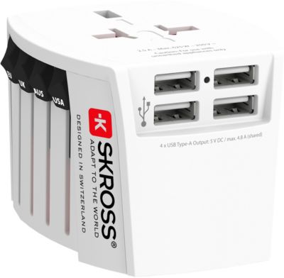 SKROSS Universel 4 USB
