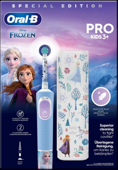 ORAL B Vitality Pro Kids Frozen + Etui de voyag