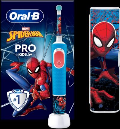 ORAL B Vitality Pro Kids Spiderman + Etui