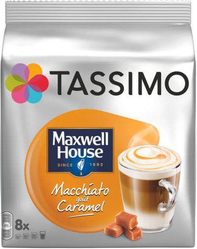 TASSIMO Café Maxwell House Macchiato Caramel X8