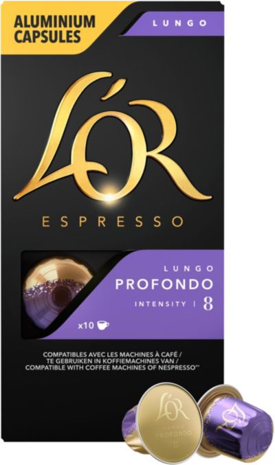 L'OR Espresso Café Lungo Profundo 8 X10